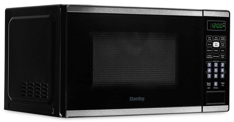 Four à micro-ondes de comptoir Danby de 0,7 pi³ avec dégivrage automatique - acier inoxydable - DBMW0722BBS