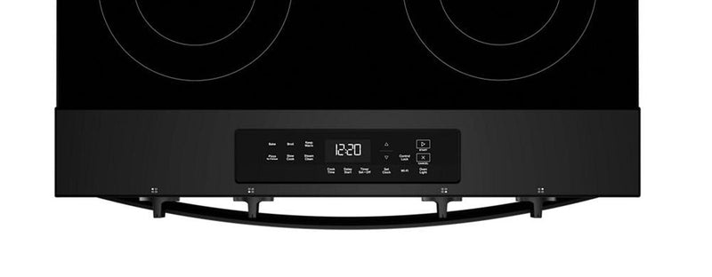 Cuisinière intelligente électrique Whirlpool de 5,3 pi3 et de 30 po avec mode sans préchauffage - noire - YWSES3330TB