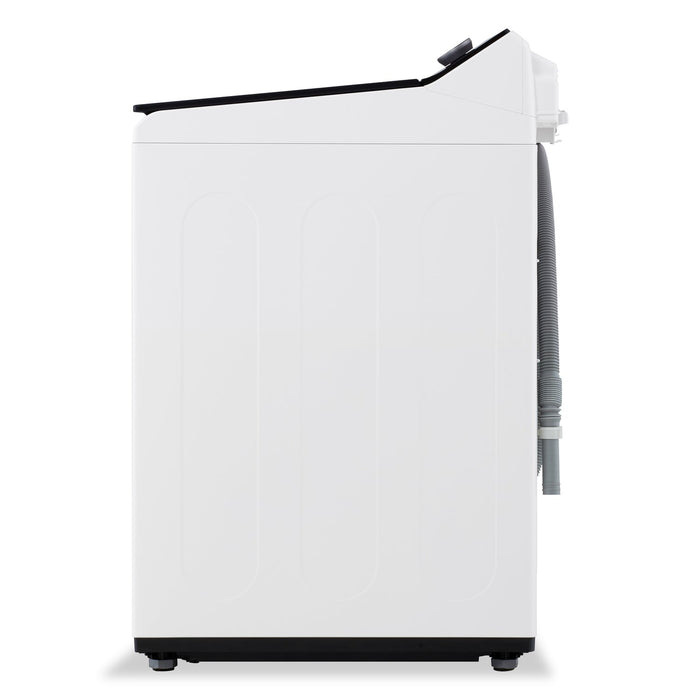 Laveuse intelligente haute efficacité LG à chargement par le haut de 6,1 pi³ - blanche - WT8405CW