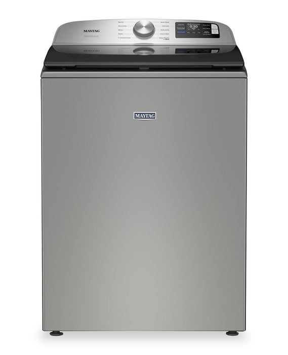 Laveuse intelligente Maytag à chargement par le haut de 6,0 pi3 - argenté radieux - MTW6205RR