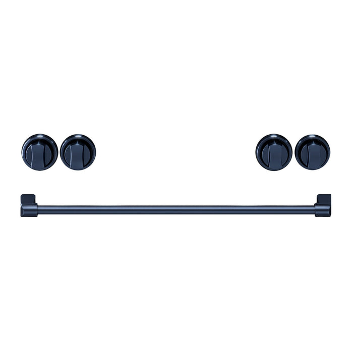 Ensemble de poignées et de boutons Thor Kitchen bleu métallisé pour cuisinière de 30 po - CKA-RE30-BLU