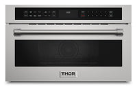  Four à micro-ondes professionnel encastré Thor Kitchen de 1,6 pi3 avec friture à air - acier inoxydable - TMO30H