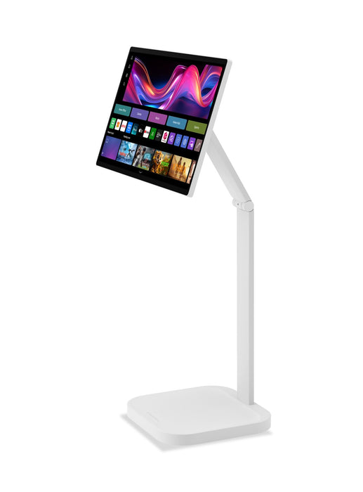 Moniteur intelligent IPS LG Swing UHD 4K de 32 po avec écran tactile et support à roulettes (32U889SA-W.ACC)