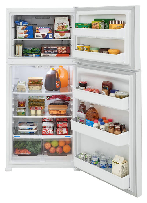 Réfrigérateur Frigidaire de 20 pi3 et de 30 po à congélateur supérieur - blanc - FFHT2022AW 