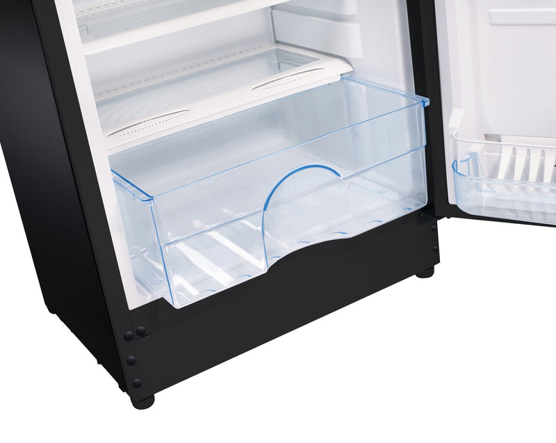 Réfrigérateur solaire Off-Grid de Unique de 10,3 pi3 et de 12/24 CC à congélateur supérieur - acier inoxydable - UGP-290LSS