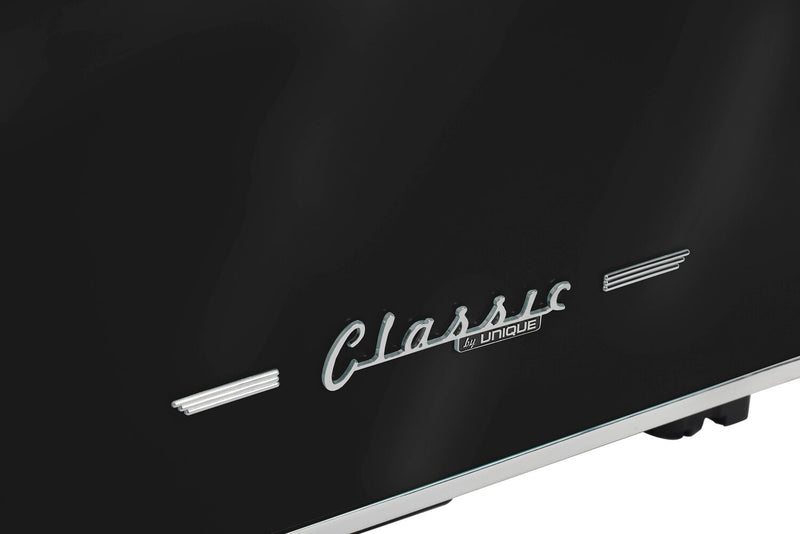 Lave-vaisselle Classic Rétro par Unique de 24 po et de 45 dBA avec commandes sur le dessus - noir minuit - UGP-24CR DW B