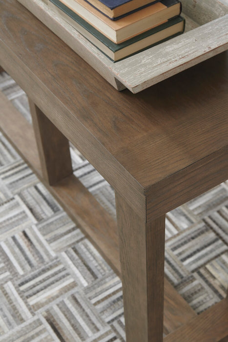 Table de salon Jasper de 64 po - brun-gris
