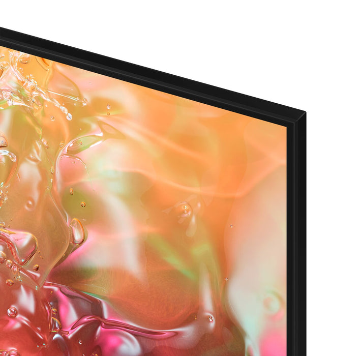 Téléviseur intelligent Samsung UHD 4K de 60 po à 60 Hz à rétroéclairage direct avec PurColourMD et HDR10+ (UN60DU7100FXZC)