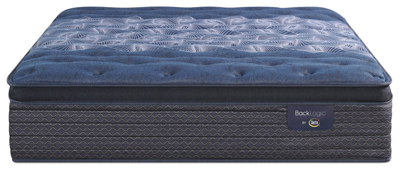 Matelas moelleux à Euro-plateau Back Logic 3.0 de Serta pour très grand lit