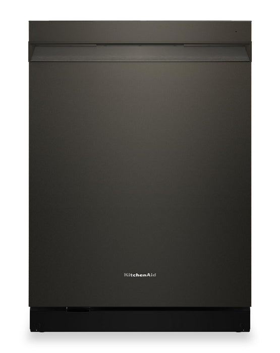 Lave-vaisselle KitchenAid de 24 po et de 44 dBA avec troisième panier 360° Max JetsMC - minerai noir - KDPS624SBE 