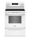 Cuisinière électrique Whirlpool de 5,3 pi3 avec cuisson à air – blanche - YWFES5730SW