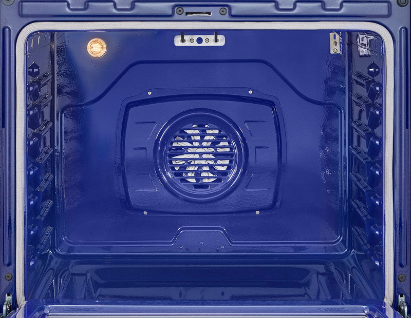 Cuisinière intelligente électrique LG de 6,3 pi³ avec friture à air - acier inoxydable résistant aux traces de doigts - LREN6325XE