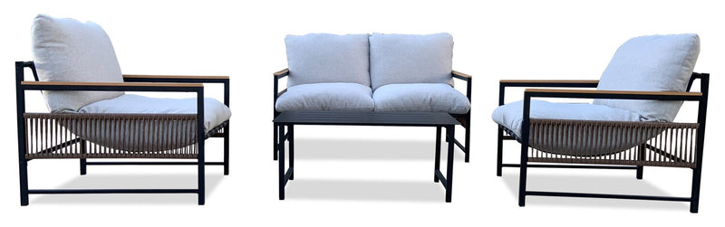 Ensemble Vegas 4 pièces pour la terrasse