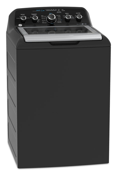 Laveuse GE à chargement par le haut de 4,9 pi³ avec agitateur - gris diamant - GTW491BMRDG