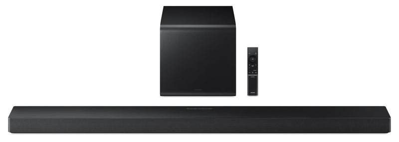 Barre de son à 3.1.2 canaux Samsung HW-QS700F et caisson d’extrêmes graves