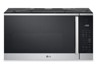  Four à micro-ondes à hotte intégrée intelligent LG de 1,8 pi3 avec EasyCleanMC - MVEM1825X