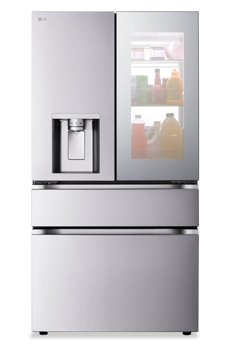 Réfrigérateur à 4 portes LG de 29 pi3 et de 36 po de profondeur standard MAXMC à portes françaises avec InstaViewMD - LF29S9775S