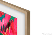  Cadre décoratif personnalisable pour téléviseur The Frame Pro de 65 po de Samsung - teck moderne