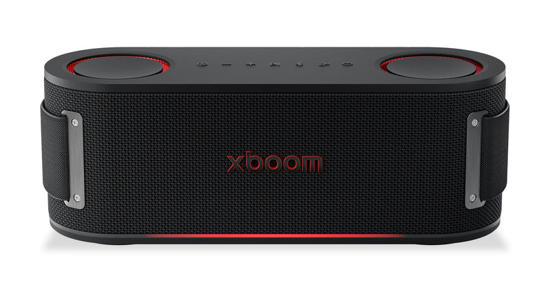 Haut-parleur portatif xboom Bounce par will.i.am de LG résistant à l’eau IP67 avec Bluetooth (BOUNCE.ACANLBK)