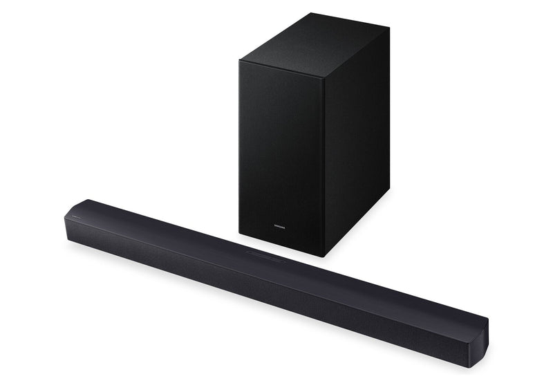 Barre de son de 360 W à 2.1 canaux SAMSUNG de série B avec caisson d’extrêmes graves sans fil (HW-B53CF/ZC)