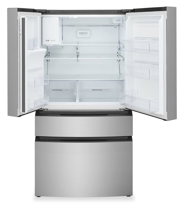 Réfrigérateur Frigidaire de 26 pi3 et de 36 po à 4 portes françaises - acier inoxydable résistant aux traces de doigts - FRMS2733AV 