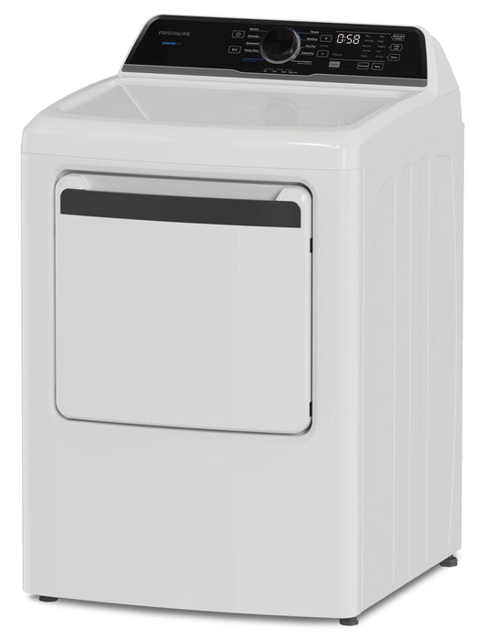 Laveuse à chargement par le haut de 5,1 pi³ et sécheuse électrique de 7 pi³ de Frigidaire - blanches
