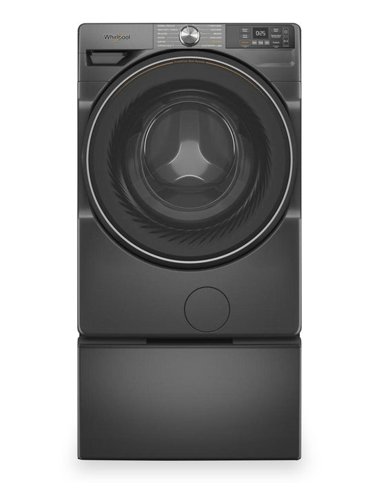 Laveuse intelligente Whirlpool à chargement frontal de 5,2 pi³ avec système de ventilation FreshFlowMC - noir volcan - WFW5720RU