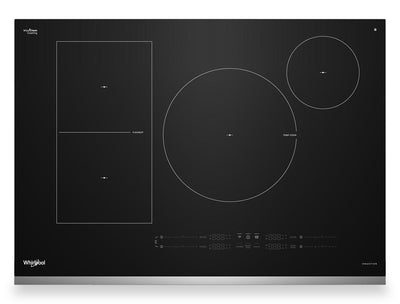 Whirlpool 30" 4-Element Induction Cooktop - Stainless Steel - WCIT7530SS | Surface de cuisson à induction Whirlpool de 30 po à 4 éléments - acier inoxydable - WCIT7530SS