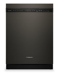  Lave-vaisselle KitchenAid de 24 po et de 41 dBA avec 3e panier à jets - minerai noir - KDFS324SBE