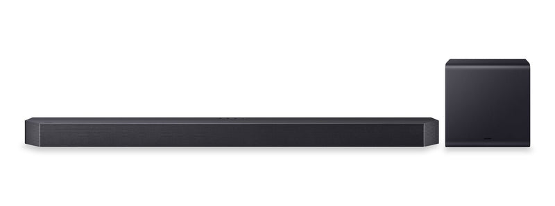 Barre de son à 7.1.2 canaux Samsung HW-Q900F et caisson d’extrêmes graves