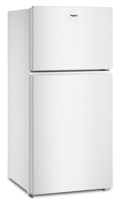 Réfrigérateur Whirlpool de 19 pi³ et de 29,5 po à congélateur supérieur - blanc - WRTX5419SW