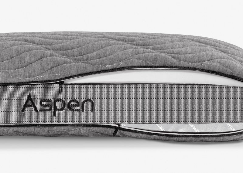 Oreiller Aspen 1.0 Performance de Bedgear pour très grand lit - pour dormeur sur le ventre