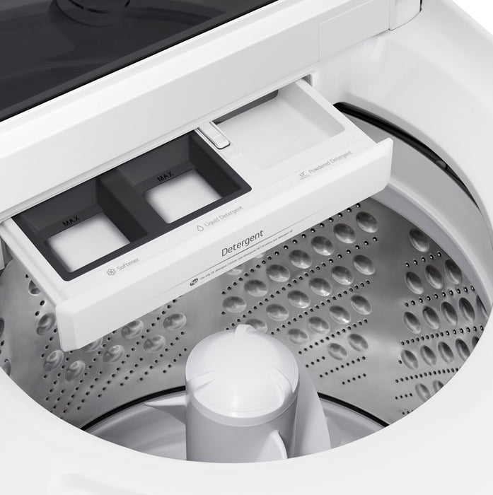 Laveuse intelligente LG à chargement par le haut de 5,6 pi3 avec EasyUnload - essence blanche - WT8205CW