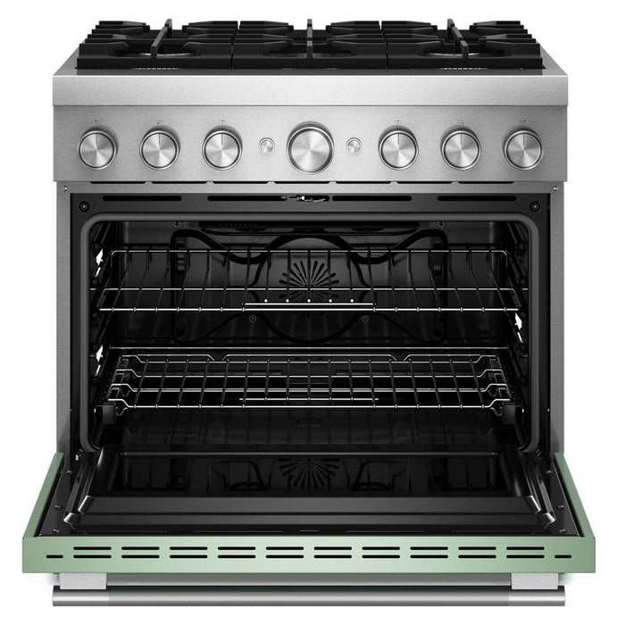 Cuisinière hybride KitchenAid de 5,1 pi3 avec friture à air sans préchauffage - cardamome - KFDS936SDC