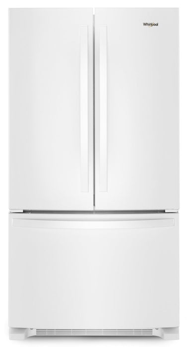 Réfrigérateur Whirlpool de 36 po et de 25 pi³ à portes françaises avec distributeur d’eau interne - WRFF3236RW