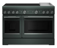 Cuisinière à induction amovible KitchenAid de 6,3 pi³ avec plaque chauffante - genièvre - KFID948SJP