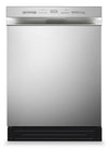 Lave-vaisselle Midea de 24 po avec commandes à l’avant et éclairage intérieur - MDF24P2BST