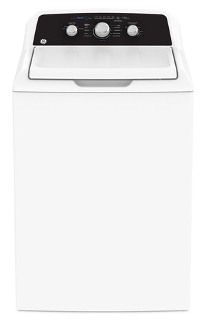 Laveuse GE à chargement par le haut de 4,4 pi³ - blanche - GTW334BMRWS