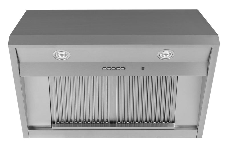 Hotte de cuisinière intelligente commerciale GE de 36 po - acier inoxydable - UVW93642PSS