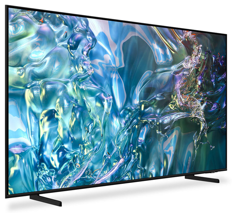 Téléviseur intelligent QLED Samsung UHD 4K 65 po à 60 Hz avec rétroéclairage périphérique, Quantum HDR (QN65Q60DAFXZC)