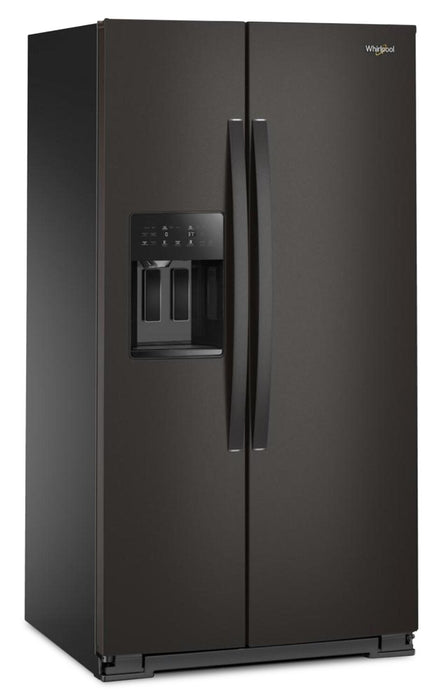 Réfrigérateur Whirlpool de 28,7 pi³ et de 36 po à compartiments juxtaposés - acier inoxydable noir - WRSF5536RV