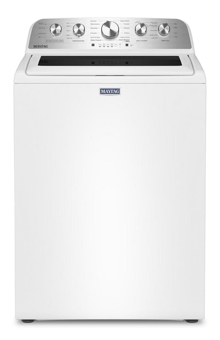 Laveuse à chargement par le haut de 5,4 pi³ et sécheuse électrique Animal Pet Pro de 7,0 pi³ de Maytag - blanches - MATL56WW