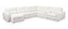 Sofa sectionnel modulaire à coulissement électrique de gauche Elevate de Scott Living 7 pièces en tissu de chenille avec rangement - beige