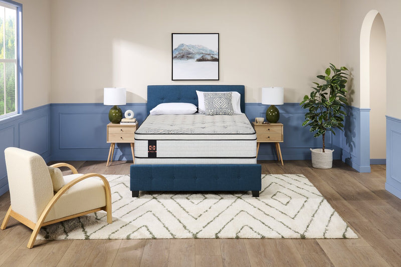 Matelas moelleux à Euro-plateau Alora PosturepedicMD Plus de Sealy pour lit double
