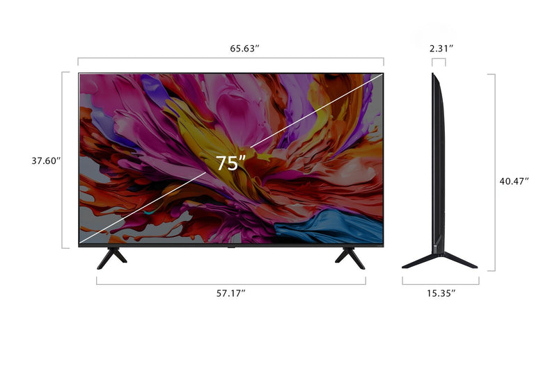 Téléviseur intelligent QNED evo LG QNED91 4K de 75 po avec IA et Mini DEL (55QNED91AUA.ACCQ) - modèle 2025 