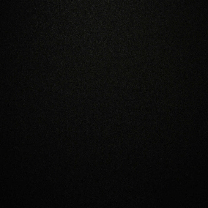 Table de salon moderne Alma de 31,5 po - noire avec armature en métal noir