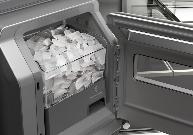 Réfrigérateur KitchenAid de 26,2 pi³ et de 36 po à portes françaises - acier inoxydable avec fini PrintShieldMC - KRMF536RPS