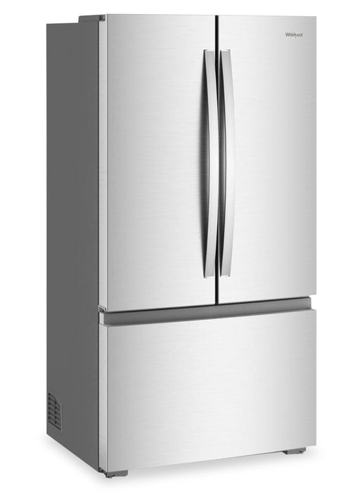Réfrigérateur Whirlpool de 24 pi3 et de 36 po de profondeur comptoir véritable à portes françaises - acier inoxydable - WRFC3036RZ