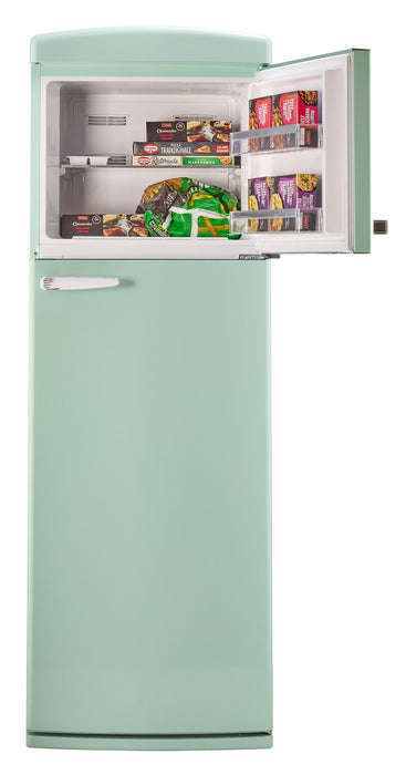 Réfrigérateur Classic Rétro d’Unique de 24 po et de 11 pi3 à congélateur supérieur - vert menthe estival - UNQ-310L LG TM