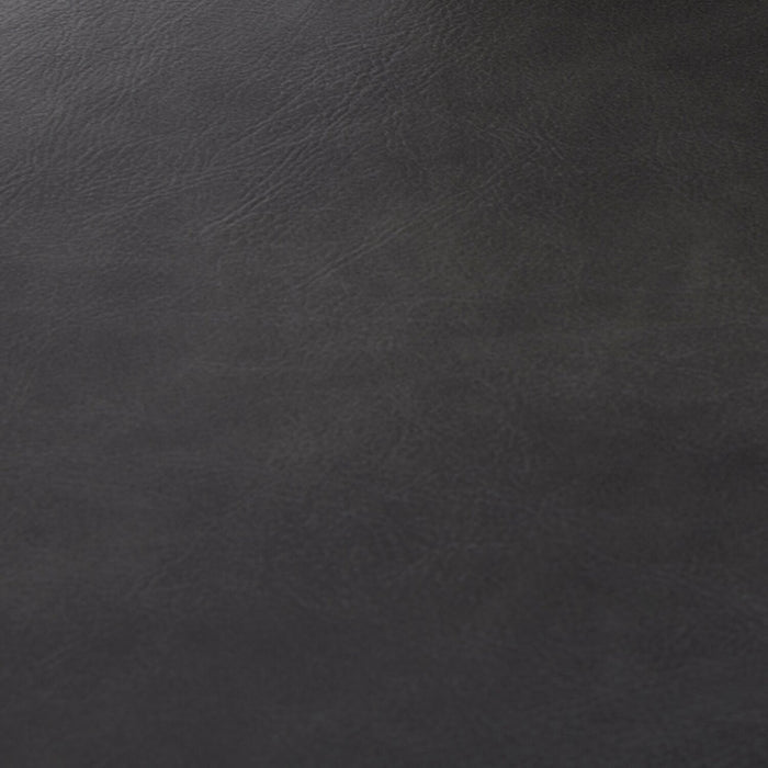 Chaise de salle à manger Arlo en tissu de cuir végétalien - anthracite